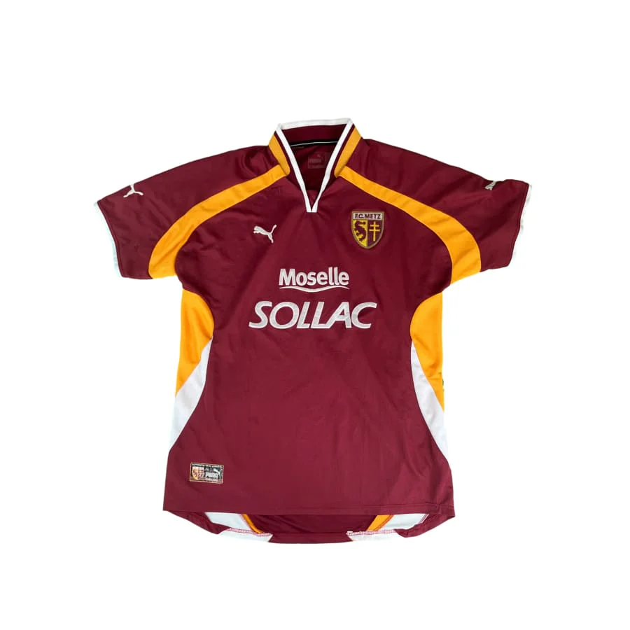 maillot domicile fc metz 2000-2001