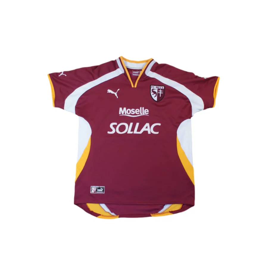 maillot domicile fc metz 2001-2002