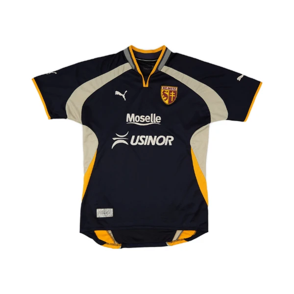 maillot exterieur fc metz 2001
